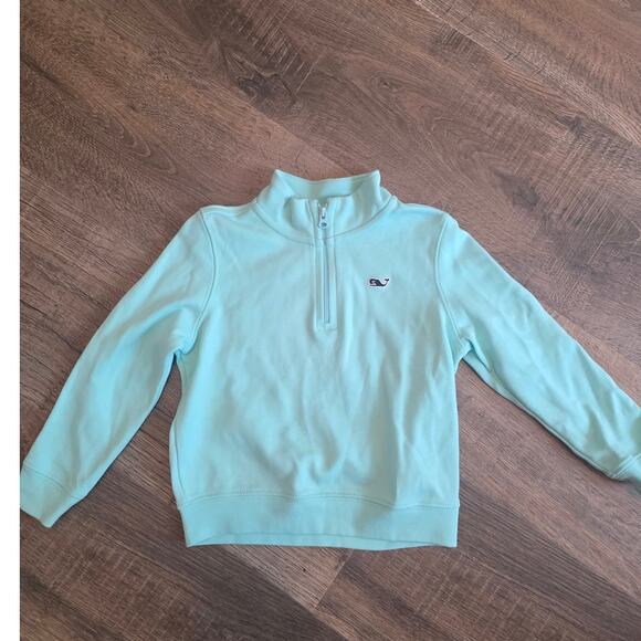 Vineyard Vines Other - Vineyard Vines Toddler Girls Seafoam Green 1/4 Zip Long Sleeve Top 2T Preppy